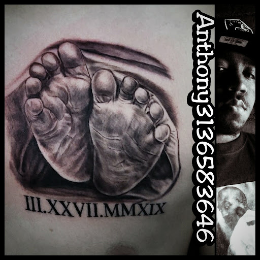 Explore mens religious tattoo ideas, creative tattoo ideas in Warren, available at Dark Horse Tattoo Co. LLC.