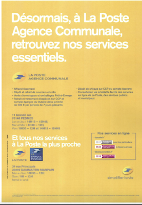 Agence Postale Communale à Pesmes