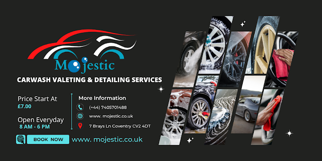 Mojestic Car Wash Coventry - Coventry