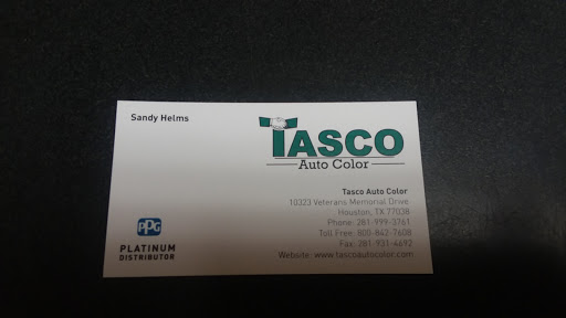 Auto Parts Store «Tasco Auto Color», reviews and photos, 10323 Veterans Memorial Dr, Houston, TX 77038, USA