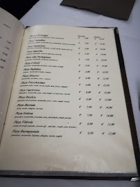 Menu / carte de PIZZERIA RISTORANTE LO ZENZERO à Racalmuto