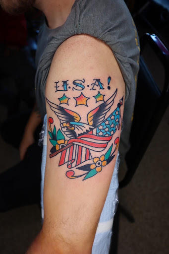 Explore karate tattoo ideas, creative tattoo ideas in Miamisburg, available at Smile Tattoo Shop