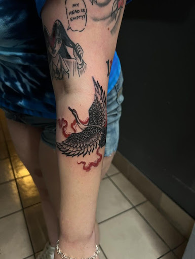 Explore lone wolf tattoo ideas, creative tattoo ideas in Round Rock, available at Supernova Tattoo Parlour