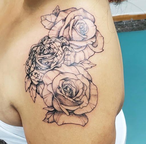 Explore firefighter tattoo ideas, creative tattoo ideas in Kenosha, available at Kenosha Tattoo Company