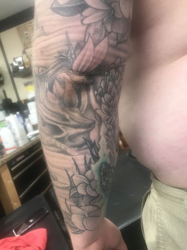 Explore handprint tattoo ideas, creative tattoo ideas in San Marcos, available at Locally Famous Tattoo