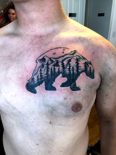 Explore meditation tattoo ideas, creative tattoo ideas in Portland, available at Art Immortal Tattoo and Piercing