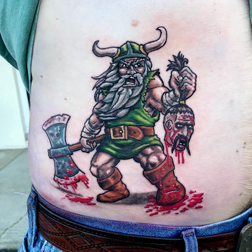 Explore unalome tattoo ideas, creative tattoo ideas in Ocean View, available at Moonlight Tattoo