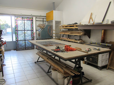 L'atelier du vitrail à Carcassonne
