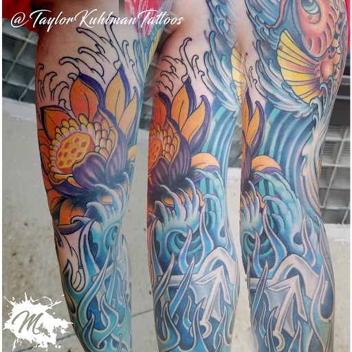 Explore tattoo ideas hand wrist, creative tattoo ideas in Crystal Lake, available at Monster Ink Tattoo & Piercing Studio