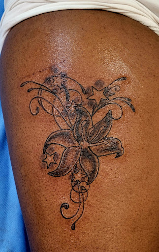 Explore davinci tattoo ideas, creative tattoo ideas in Meridian, available at SK-Tattoo1