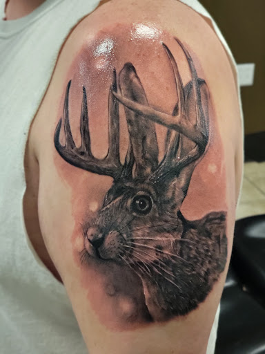 Explore lilo tattoo ideas, creative tattoo ideas in Baraboo, available at Gold Leaf Tattoo Collective and Art Gallery