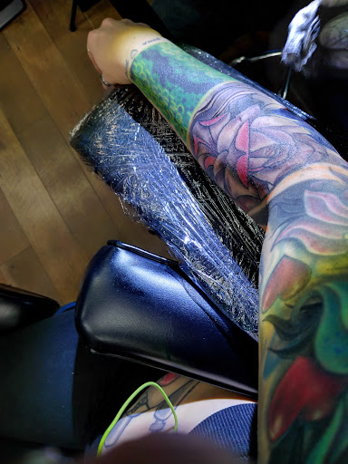 Explore 3 letter tattoo ideas, creative tattoo ideas in Houston, available at The Dark Anchor