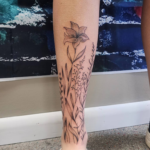 Explore crochet tattoo ideas, creative tattoo ideas in Altoona, available at Horizon Tattoo Studio Inc