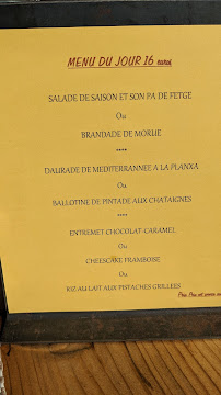 Menu / carte de Restaurant LA FERRERIA à Prades