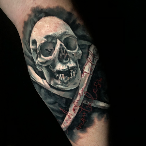 Explore good neck tattoo ideas, creative tattoo ideas in San Marcos, available at The War Room Tattoo Studio (By Appointment only)