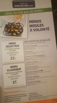 Léon - Mantes-Buchelay à Buchelay menu