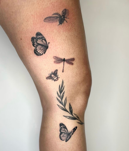Explore squirtle tattoo ideas, creative tattoo ideas in Houston, available at 333 Tattoo Studio HTX