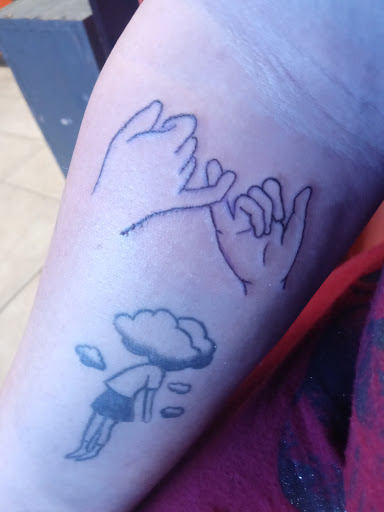 Explore vegeta and bulma tattoo ideas, creative tattoo ideas in Satellite Beach, available at Rocksteady Tattoo Company