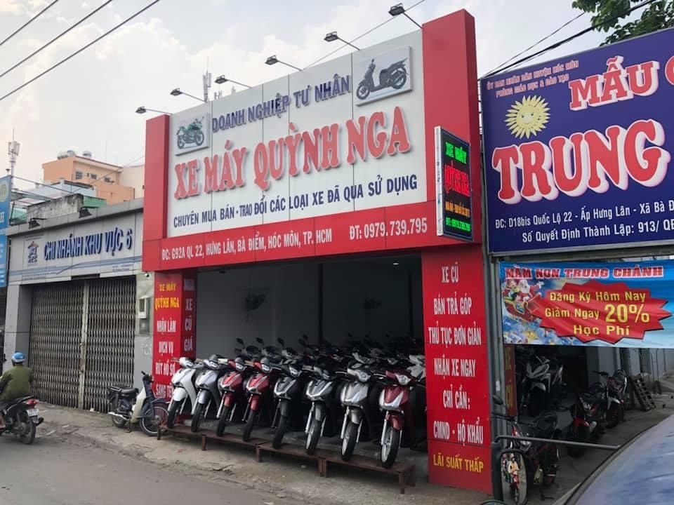 Cửa hàng xe máy cũ Quỳnh Nga