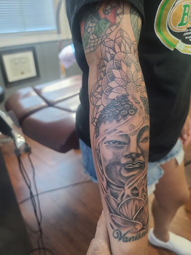 Explore mom and daughter tattoos ideas, creative tattoo ideas in Harrisville, available at Cloud 9 Tattoo Company