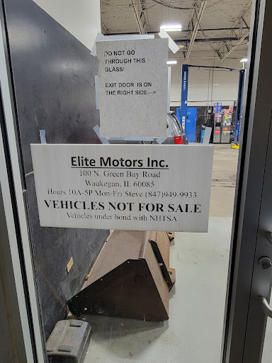Used Car Dealer «Elite Motors Inc.», reviews and photos, 822 N Lake St, Mundelein, IL 60060, USA