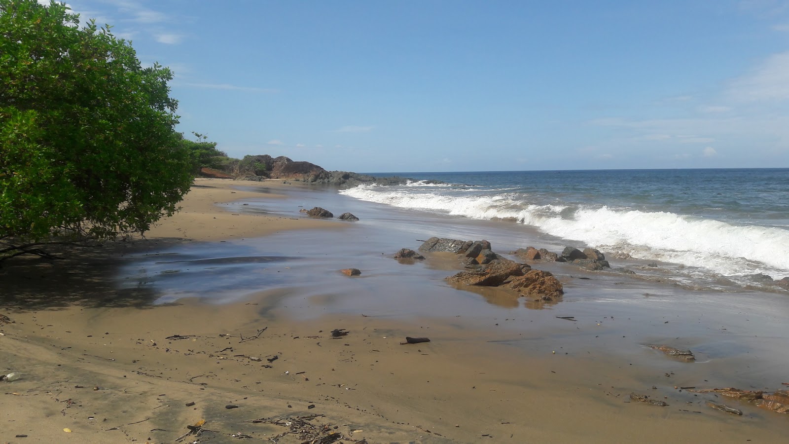 Foto af Lagart Point Beach med lang lige kyst