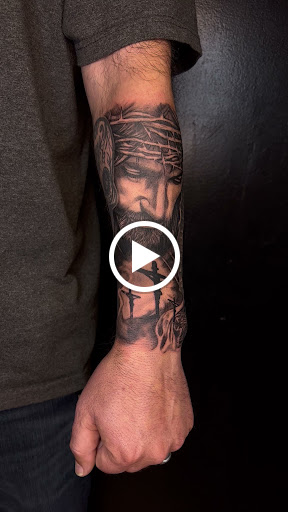 Explore women half sleeve tattoo ideas, creative tattoo ideas in Anaheim, available at Glorious Kingdom Tattoo (Walk ins Welcome)