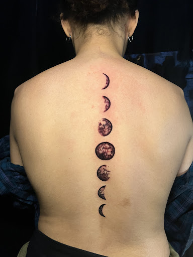 Explore tattoo cross ideas for men, creative tattoo ideas in Chicago, available at Twisted Tattoo Studio