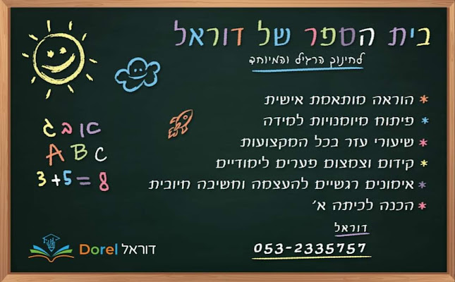 Comentarii opinii despre דוראל | Dorel - בית ספר להוראה מתקנת ושיעורים פרטיים באילת