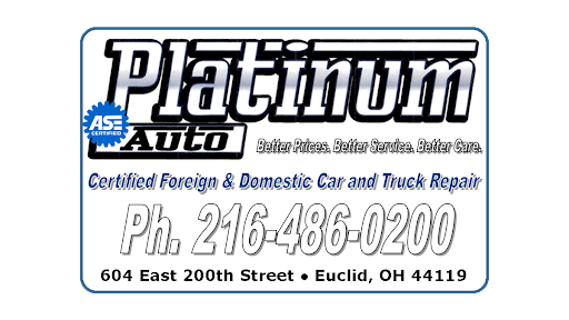 Auto Repair Shop «Platinum Auto Repair», reviews and photos, 604 E 200th St, Cleveland, OH 44119, USA