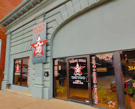 Explore tattoo ideas for back shoulder, creative tattoo ideas in Belle Vernon, available at Black Star Tattoo