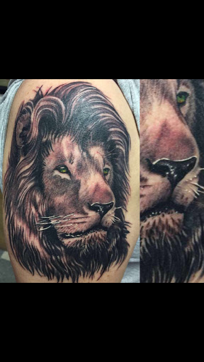 Explore male side tattoo ideas, creative tattoo ideas in Rockford, available at Euro Tattoo