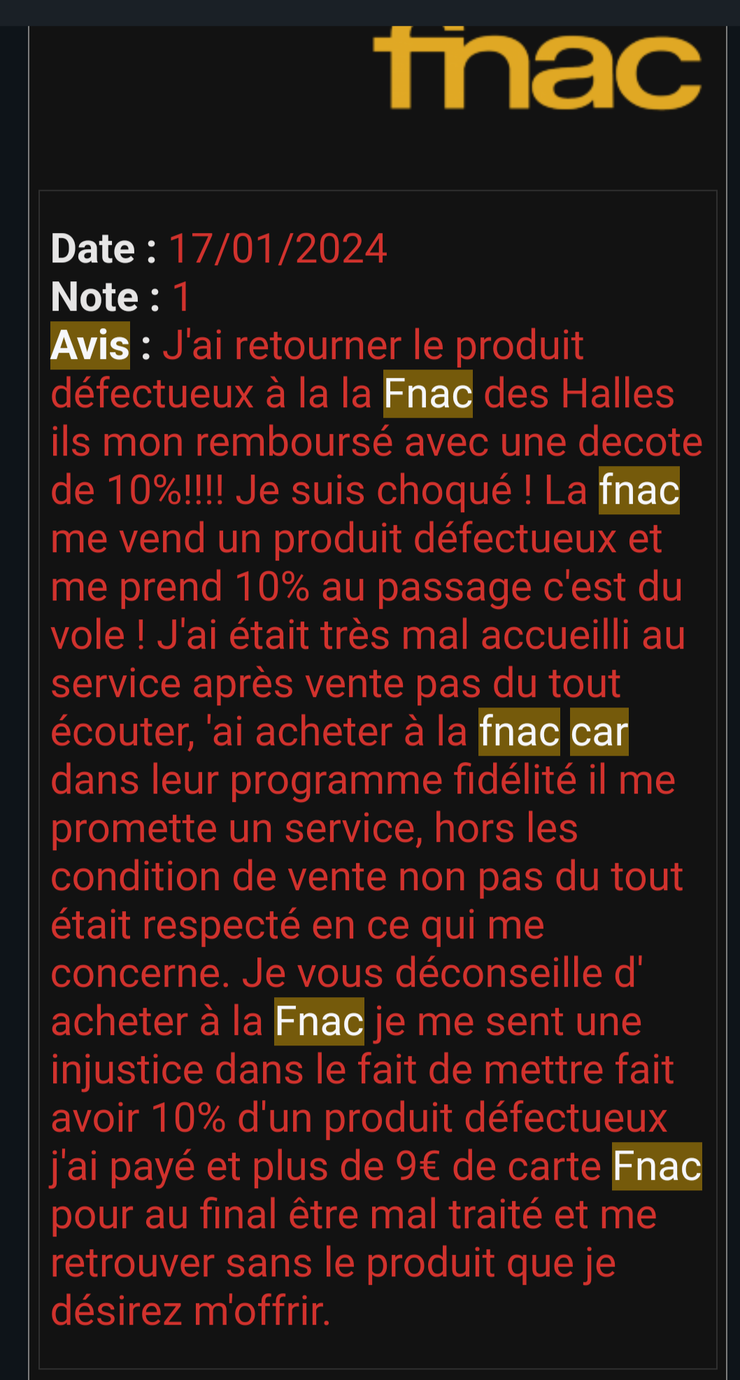Photo n° 1 de l'avis de Kader.c fait le 22/01/2024 à 19:08