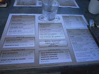 Restaurant Café Lacan à Antibes (le menu)