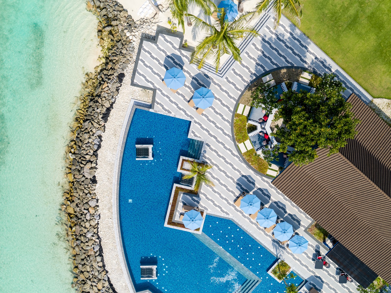 Foto av SAii Lagoon Maldives hotellområde