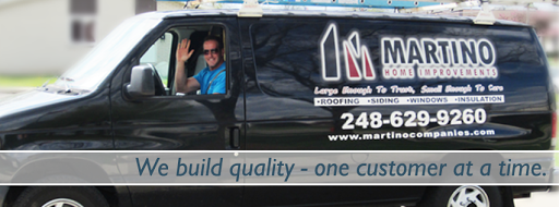Roofing Contractor «Martino Home Improvements», reviews and photos, 1458 E Lincoln Ave, Madison Heights, MI 48071, USA