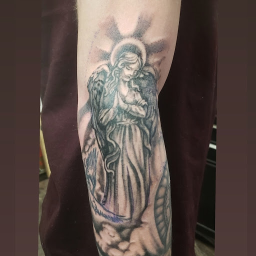 Explore hana tattoo ideas, creative tattoo ideas in Lagrangeville, available at Black Cherry Tattoo Studio NY
