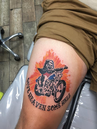 Explore bakery tattoo ideas, creative tattoo ideas in Buford, available at Wild Tribe Tattoos and Piercings