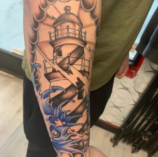 Explore gemini constellation tattoo ideas, creative tattoo ideas in Riverton, available at ART OF THE HEART TATTOO & PIERCINGS - RIVERTON UT