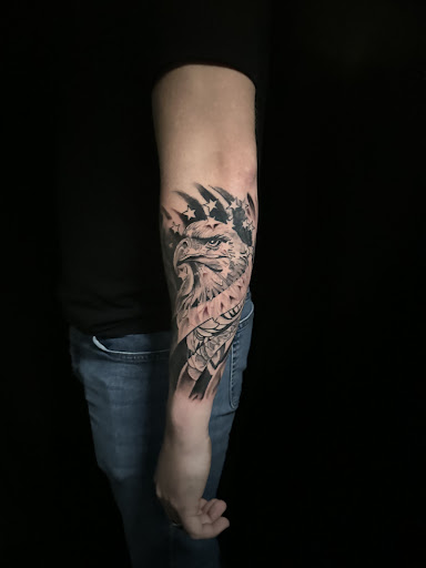 Explore men shoulder tattoo ideas, creative tattoo ideas in San Diego, available at High Class Tattoo SD