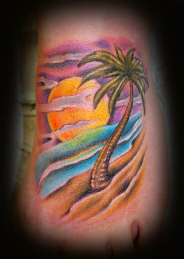 Explore matching husband and wife tattoo ideas, creative tattoo ideas in Rehoboth Beach, available at Homeward Tattoo and Body Piercing