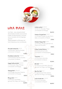 Menu / carte de NATSUUMI Sushi & Grill à Herford