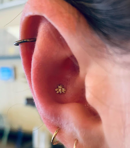 Explore tattoos behind ear ideas, creative tattoo ideas in Atlanta, available at Virtue and Vice Body Piercing