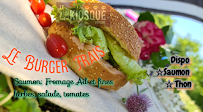 Sandwich du Restaurant de hamburgers Le kiosque à Marle - n°3