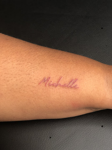 Explore thigh tattoo cover up ideas, creative tattoo ideas in Harrisonburg, available at Liberty Street Tattoos