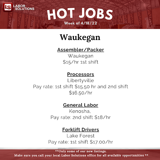 Employment Agency «Labor Solutions», reviews and photos, 3449 Sunset Ave, Waukegan, IL 60087, USA