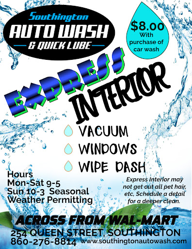 Car Wash «Southington Auto Wash & Oil Change & Detailing», reviews and photos, 254 Queen St, Southington, CT 06489, USA