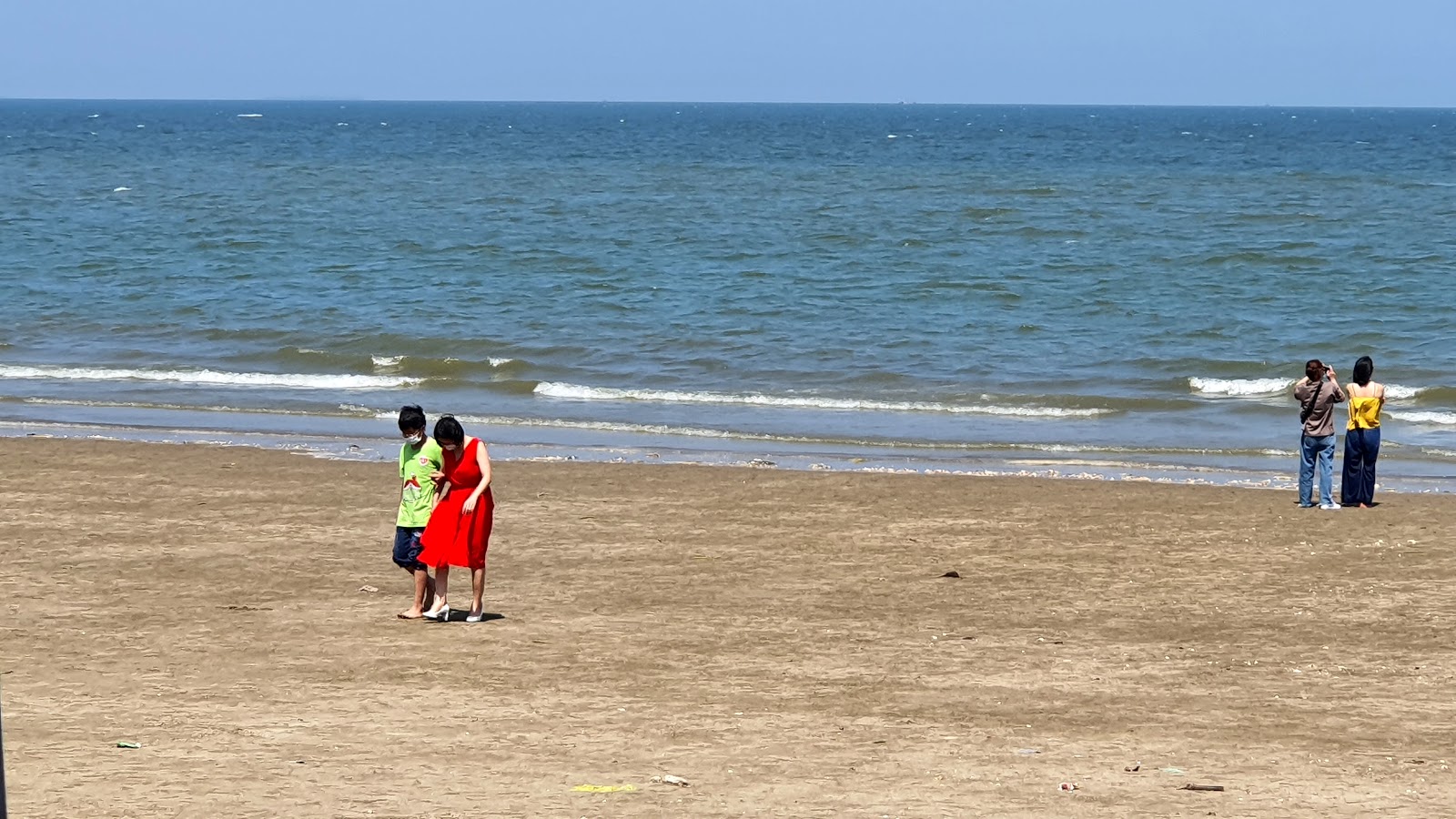 Hoang Thanh Beach的照片 具有非常干净级别的清洁度
