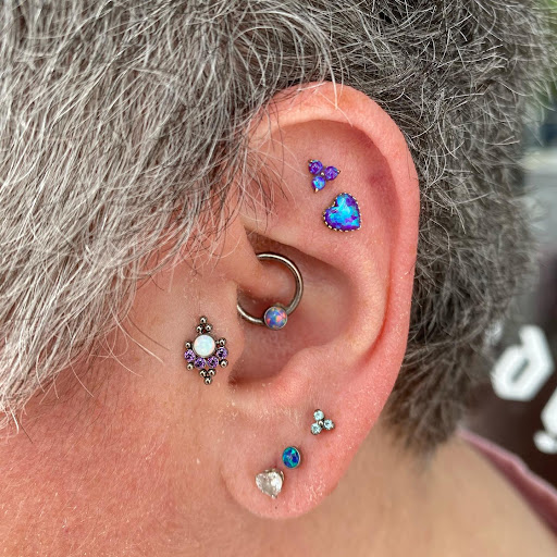 Explore animal sleeve tattoo ideas, creative tattoo ideas in Dover, available at Agap Body Piercings