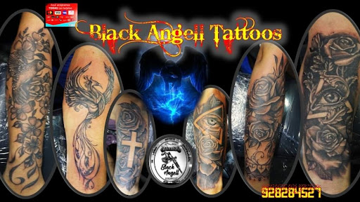 tattoos black angell ica-peru